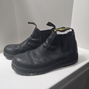 Dr. Martens Black Slip-On Boots